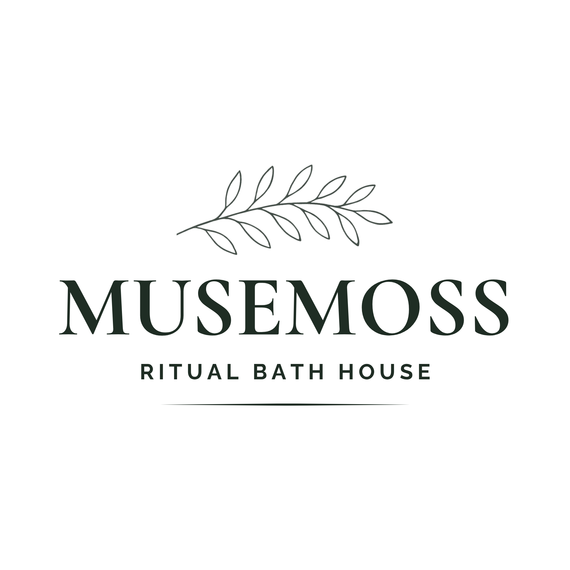 MUSEMOSS Ritual Bath House resmî logosu